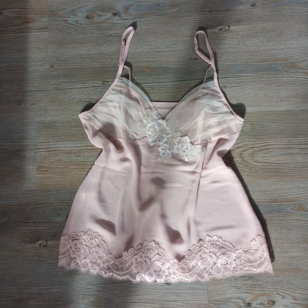 Pastel Baby Pink Floral Japanese Fairy Camisole